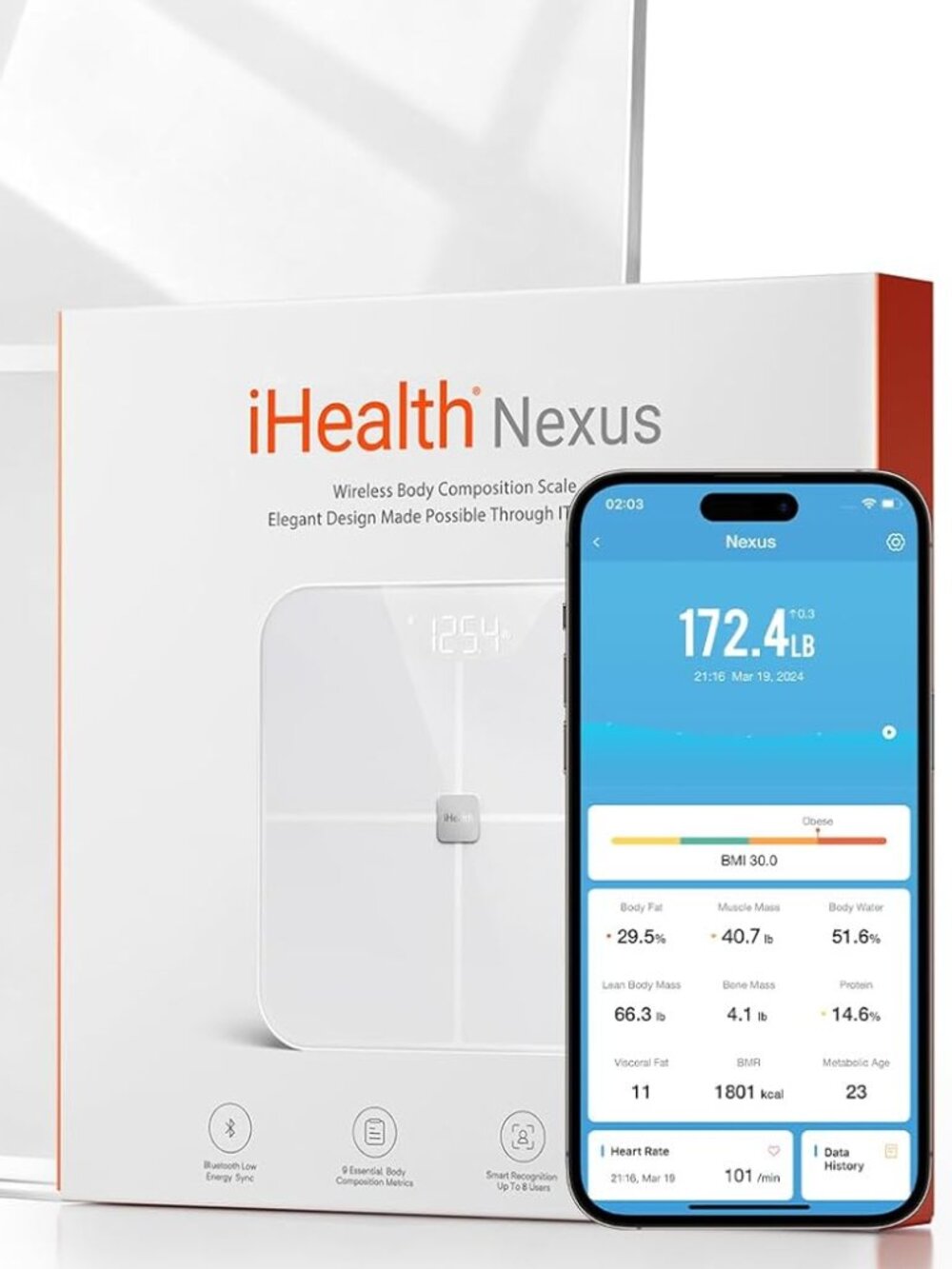 iHealth Nexus Wireless Body Composition Scale